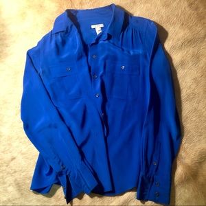J. Crew Blythe Silk Blouse